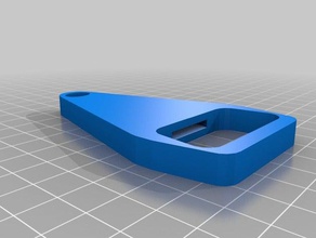 my customized parametric coin bottle opener kitchen & dining 3d print model - Mito3D