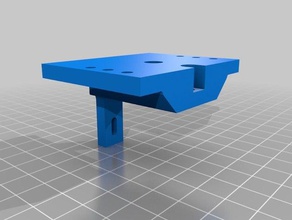 moyen portique de mise à niveau solidoodle 2 3 L'imprimante 3d pièces extrudeuse montage 3d print model - Mito3D