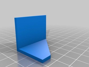 l bracket triangle 3d printing 3d print model - Mito3D