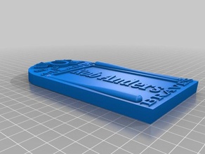 etiqueta del equipaje de rob anders La impresión en 3d 3d print model - Mito3D