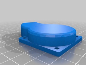 fan duct sethi3d aip a3 3d printer parts 3d print model - Mito3D