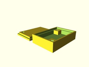 caixa e tampa pièces 3d print model - Mito3D