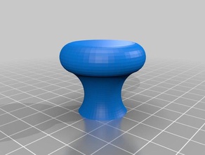 tapa de la olla perilla impresión en el lugar tuerca las piezas repuesto 3d print model - Mito3D