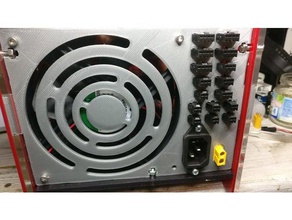 black widow kontrol kutusu paneli takın 3d yazıcı aksesuarları kara dul bağlayıcı konut panel tevo 3d print model - Mito3D