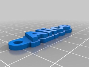 maori Schlüsselanhänger kundengebundene 3d print model - Mito3D