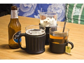 multi vidro cozinha e sala de jantar proveta a cerveja o café frio taça calor quente gelado isolante chá copo embarcação 3d print model - Mito3D