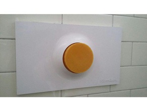 liberar o botão de substituição faismilani casa banho fais 3d print model - Mito3D
