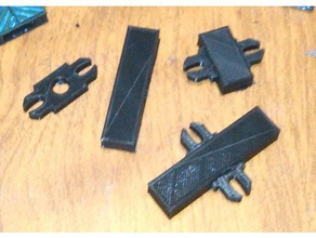 openforge openlock pass-thru clips juguetes y accesorios de juego el clip las variaciones 3d print model - Mito3D