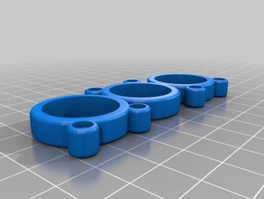 orso fidget spinner i puzzle 3d print model - Mito3D