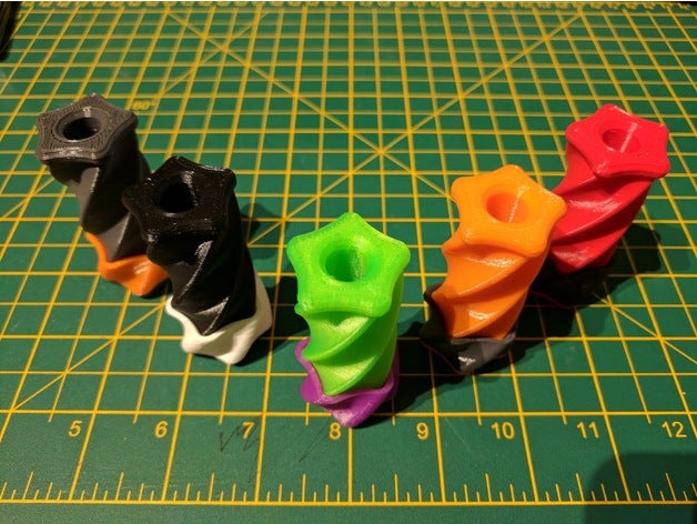 fidget spinner twister 3d printing 3D print model - Mito3D