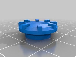 frsky horus x12s rolo de botão diy 3d print model - Mito3D