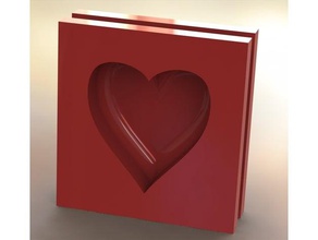 sevgiliye çikolata kalıp yiyecek ve içecek şeker kalıpları kalp Sevgililer Günü valentine valentinesday hediyeleri 3d print model - Mito3D