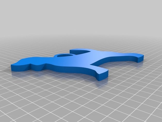 beagle Schlüsselanhänger kundengebundene 3D print model - Mito3D