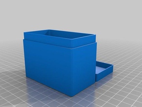 box neu Container kundengebundene 3d print model - Mito3D