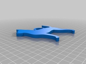 chihuahua Schlüsselanhänger kundengebundene 3d print model - Mito3D