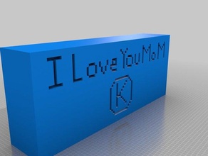 mom 3d slash 3d print model - Mito3D