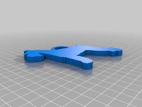 schnauzer llaveros personalizado 3d print model - Mito3D