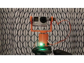 automatico panorama a 360 gradi videocamera gopro testa rig la fotocamera 3d print model - Mito3D