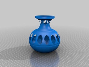 vase 2d-Kunst 3d print model - Mito3D