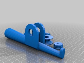 fully printable fishing rod - improved sport & outdoors 3d print model - Mito3D