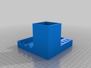 pen sd+micro sd card usb holder organization 3d print model - Mito3D