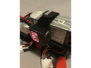buzzer titulaire lipo alarm r c véhicules l'alarme détenteur du système d'alarme de la batterie drone course eachine fpv racing rc sangle avertissement wizzard x220 3d print model - Mito3D
