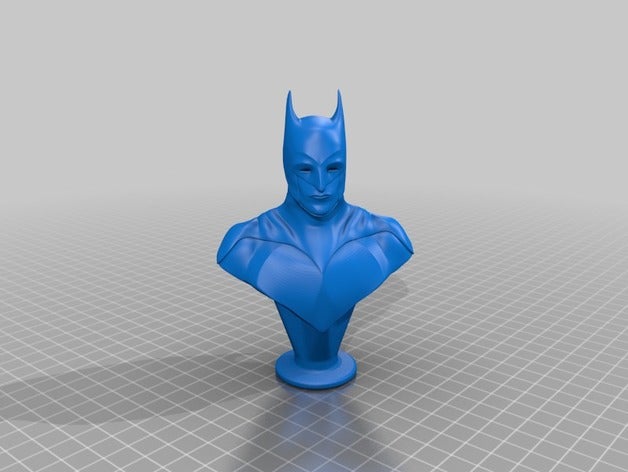 batman esculturas quadrinhos herói escultura superheroe zbrush 3D print model - Mito3D