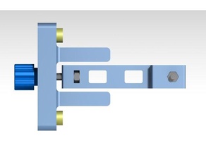 a8 - x tendeur de courroie anet L'imprimante 3d pièces la ceinture axe des abscisses 3d print model - Mito3D