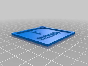 security keychains customized 3d print model - Mito3D