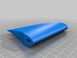 turbine blade 1 3d print model - Mito3D