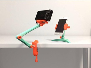 modular mounting system tools camera clamp gopro iphone mms mount phone ultimaker 2 um2 3d print model - Mito3D