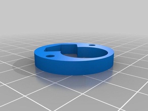 my customized light saber chassis disk generator diy 3d print model - Mito3D