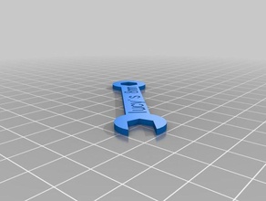 ma pièce à main de la clé outils personnalisé 3d print model - Mito3D