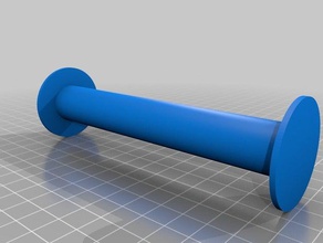 tüp filament tutucu 3d yazıcı parçaları biriktirme makara 3d print model - Mito3D