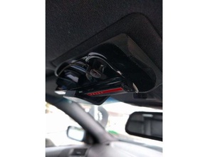 soporte de gafas sol la automoción coche titular almacenamiento 3d print model - Mito3D