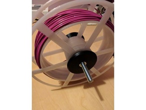 filament spool short sections 3d printer accessories 3d print model - Mito3D