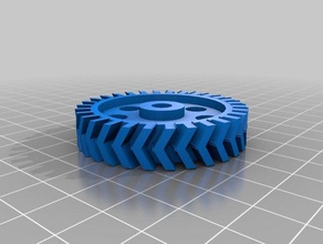 my customized openscad helical gears2 3d print model - Mito3D