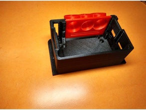 mid-size case ramps tronxy 3d printer parts anet a8 p802m box enclosure 3d print model - Mito3D
