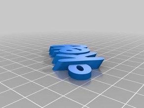 kelly organização personalizado 3d print model - Mito3D