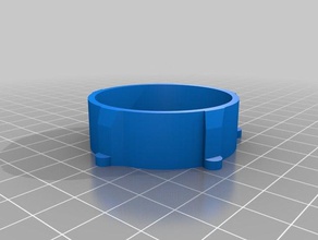 48 mm esun biriktirme hub adaptörü 405 3d yazıcı parçaları özelleştirilmiş 3d print model - Mito3D