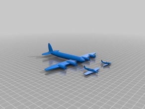 american ww2 aviões modelos 3d print model - Mito3D