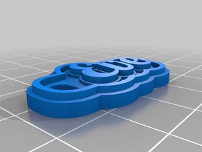 eve Schlüsselanhänger kundengebundene 3d print model - Mito3D