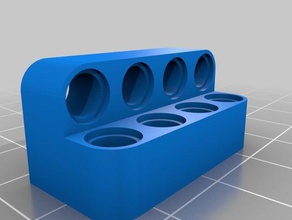 my customized lego technic bracket construction toys 3d print model - Mito3D