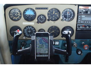 iphone montage sur étrier cessna 150 sport et loisirs générale de l'aviation l'iphone 5 le mont joug 3d print model - Mito3D