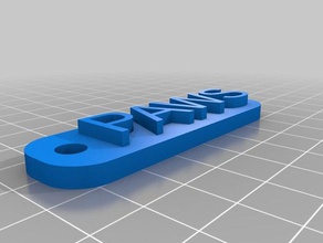 thicker paws signs & logos customized 3d print model - Mito3D