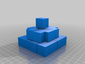 aarón antigua pirámide La impresión en 3d 3d print model - Mito3D