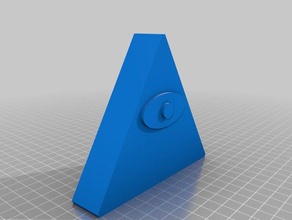 simple illuminati-reeves fácil de impresión art illuminati 3d print model - Mito3D