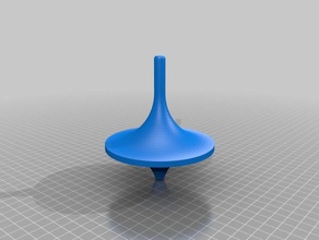 my customized spinning top toy & game accessories 3d print model - Mito3D