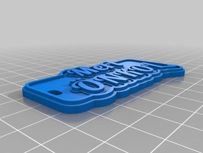mert nkol Anahtarlık özelleştirilmiş 3d print model - Mito3D