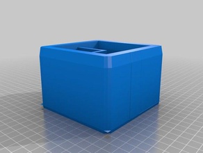 lápiz titular de la caja oficina cuadro escritorio pluma un portalápices 3d print model - Mito3D